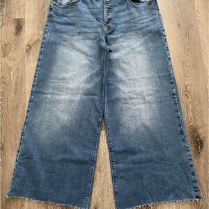 Time and Tru Dark Blue Flare Jeans